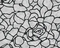 Comprar Empapelado Flor Vitraux Gris 95690-1 - Sophie Empapelados