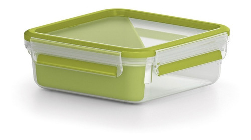 Recipiente Sandwich Masterseal To Go Tefal 0.85 L Color Verde Lima