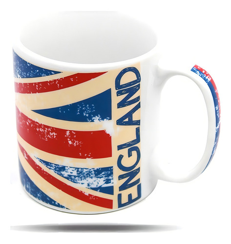 Caneca De Cerâmica Temática Bandeira Inglesa