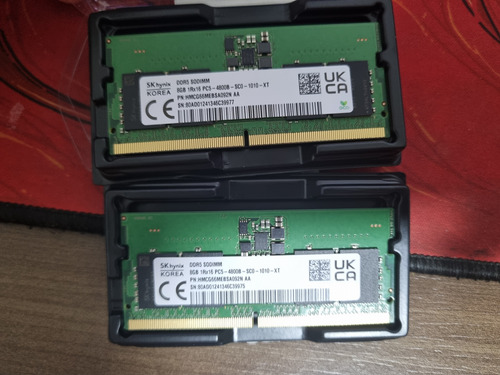 Memória Ram Ddr5 4800mhz 8gb Notebook