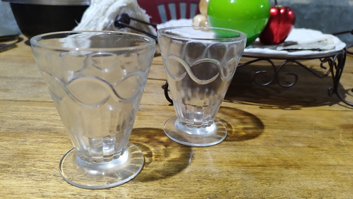 Vasos De Vidrio Para Helado 2 Piezas