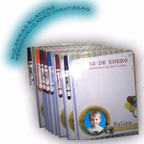 Imagen 3 de 6 de Pizarras Imantadas Souvenirs X 35 Personalizadas