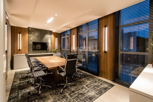Imagem 8 de 15 de Sala Comercial No Evolution Center Corporate Em Andar Alto Com Linda Vista E Vaga Privativa. - 3630_1