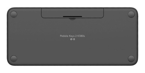 Teclado Bluetooth Logitech Pebble Keys 2 K380s - Grafite
