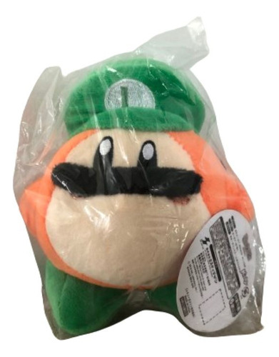 Peluche Waddle Dee Disfrazado De Luigi ( Kirby/super Mario )