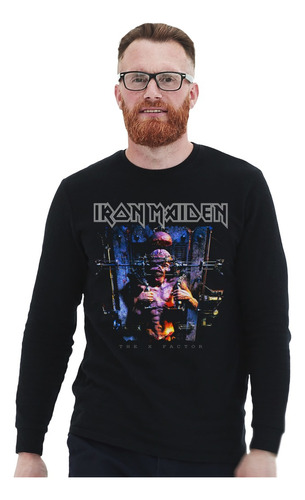 Polera Ml Iron Maiden The X Factor Metal Impresión Directa