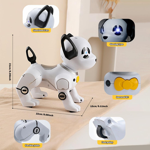 Robot Interactivo De Control Remoto Para Niños Mascota Intel