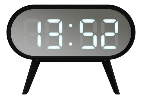 Reloj Despertador Cyborg Space Hotel® Con Pantalla Led, Temp