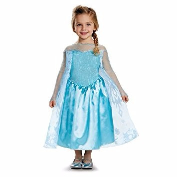 Disfraz Elsa Frozen Talla 4-6-8-10-12 Halloween Importado