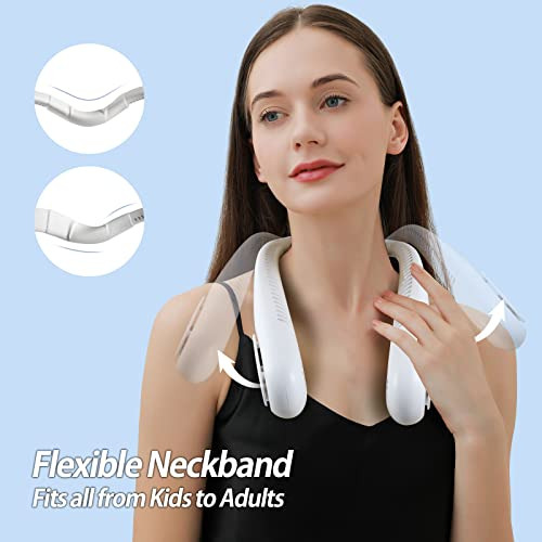 Ventilador Cuello Sin Aspas Recargable 5000mah Personal