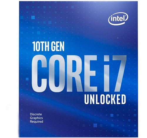 Processador Gamer Intel Core I7-10700kf Bx8070110700kf 5.1gz