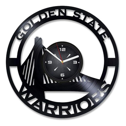 Kovides Basketball Champions Vinyl Record Wall Clock. Decora