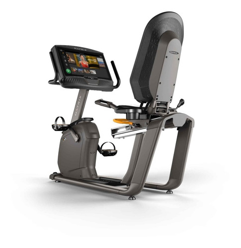 Bicicleta Recumbente Matrix R50 Xur Consola Hd Residencial