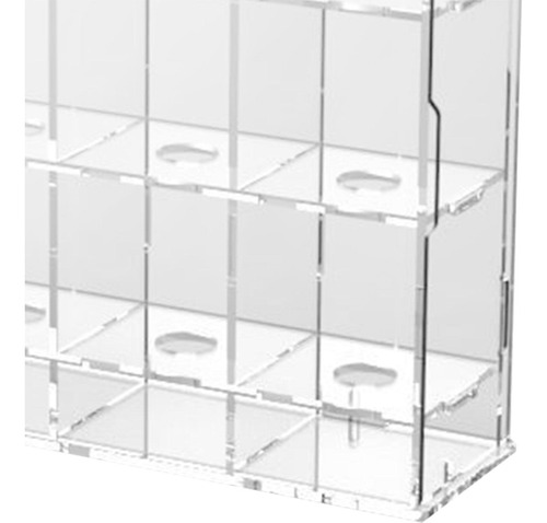 Vitrina De Acrílico Para Pelotas De Golf, 12 Cuadrículas