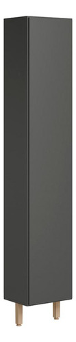 Paneleiro De Cozinha Acacia 219cm Com 1 Porta 4 Prateleiras