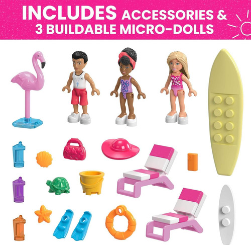 Mega Barbie Juguete Construcción Bote De Los Sueños Malib