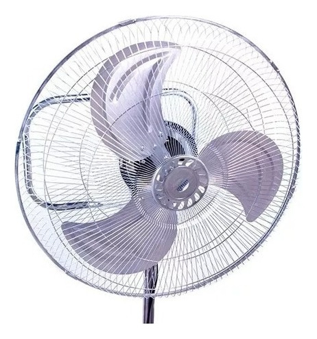 Kwalux fs-45 Ventilador 3 En 1 Con 3 Aspas Color Plateado Diámetro 18 Cm