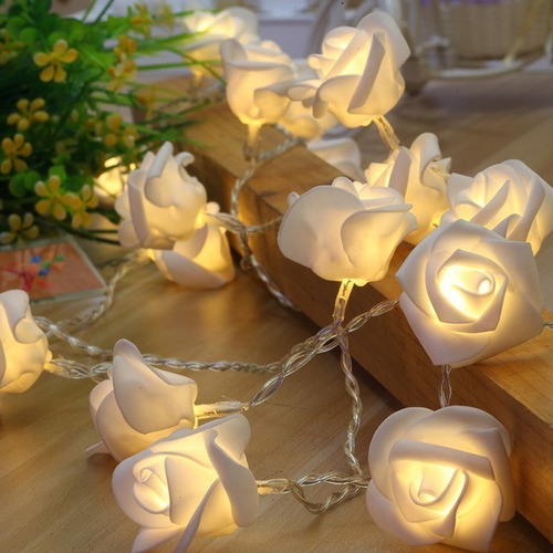 Instalación Led Rosas Baterías