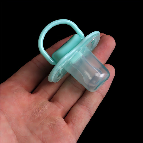 Chupón Ortodóntico Bebé Sin Bpa Dibujos Animados, 1pza,0-6m Color Azul/vaquita
