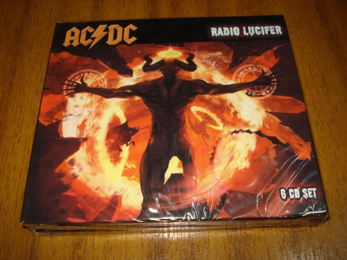 Box Cd Ac Dc / Radio Lucifer (nuevo Y Sellado) 06 Cd