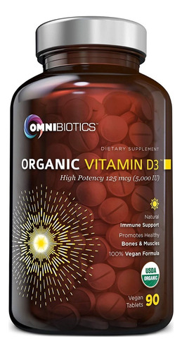 Vitamina D3 5000 Iu Omnibiotics - - Unidad A $3301