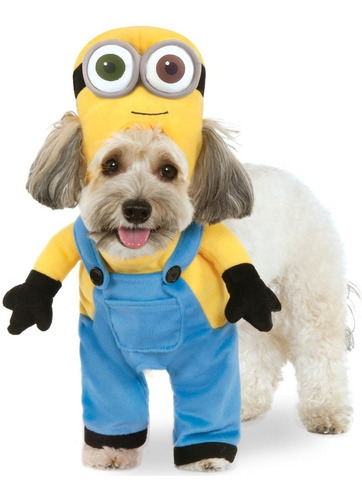 Disfraz De Minion Para Perro Talla: S Halloween