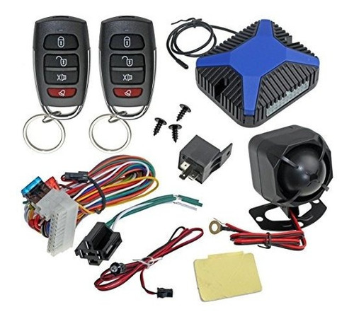 Installgear Car Alarm Security & Keyless Entry System, Trunk