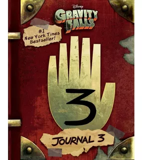 Gravity Falls: Journal 3 Disney Novo Capa Dura - Em Inglês