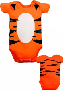 Body Fantasia Tigre Body Bebe Unisex Unissex Safari