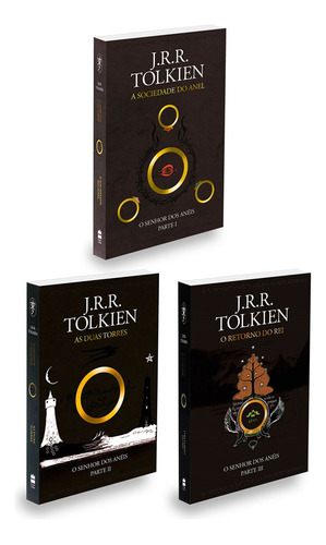 Trilogia O Senhor Dos Anéis - Parte I,ii E Iii - J.r.r: Não Aplica, De : J.r.r Tolkien / Tradução: Ronald Kyrmse. Editorial Harpercollins, Tapa Mole En Português, 2023