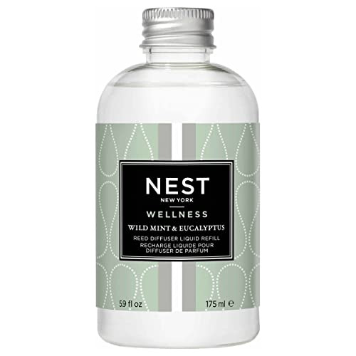 Nest New York Wild Mint & Eucalyptus Reed Diffuser Liqu...