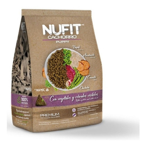 Imagen 1 de 2 de Alimento Perro Cachorros Nupec® Nufit Nutrición Óptima 20kg