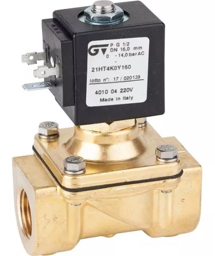 Electrovalvula Solenoide Genebre 1/2 220v Agua Aire 4010