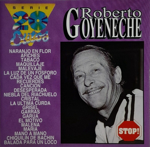 Cd Roberto Goyeneche (20 Exitos)