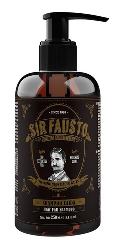 Sir Fausto Shampoo Masculino X 250 Ml Anti Caida