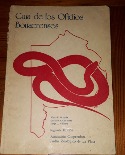 Guía De Los Ofidios Bonaerenses - Miranda Couturier Williams