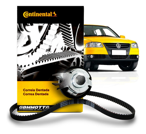 Kit Correia Dentada Continental Com Tensor Esticador Gol G4