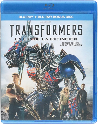 Transformers La Era De La Extincion Pelicula Blu-ray 