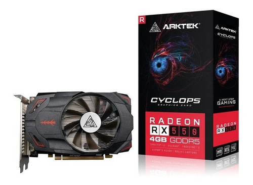 Placa de video AMD Arktek Radeon RX 500 Series RX 550 4GB
