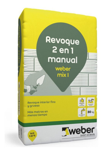 Revoque Interior Mix I - 2 En 1 30 Kg