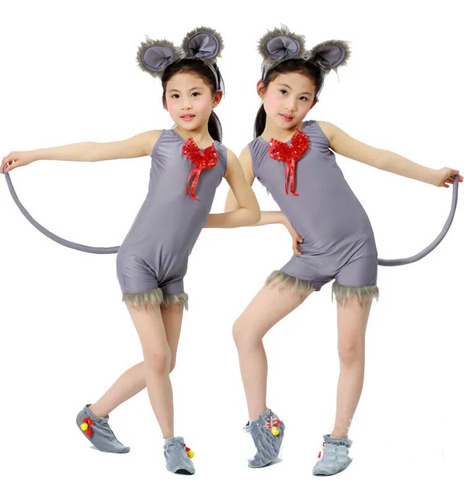 Disfraz Infantil Para Niños Y Niñas, Disfraz De Rata Y Ratón
