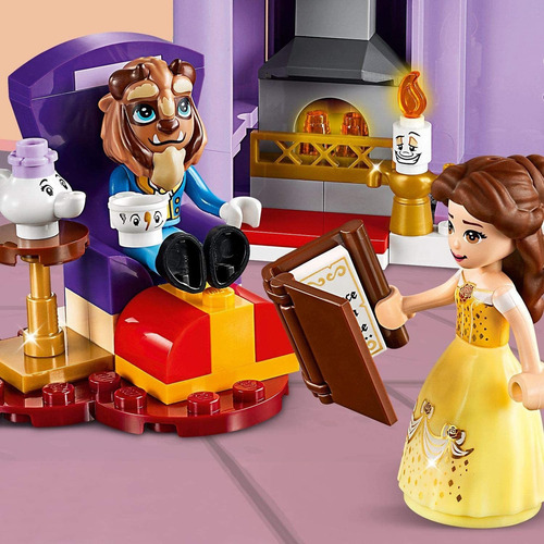 Lego Disney Celebracao De Inverno No Castelo Da Bela 43180