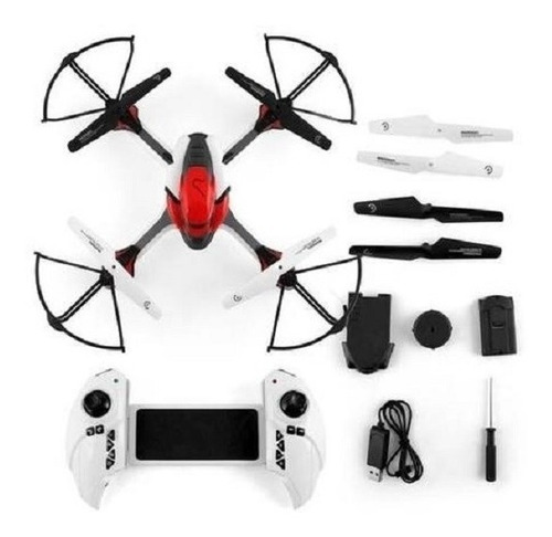Imagen 1 de 1 de Proflight Echo Pfbd77 Collision 2mp Fpv Camera Drone