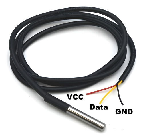 Sensor De Temperatura Digital Ds18b20 10 Metros