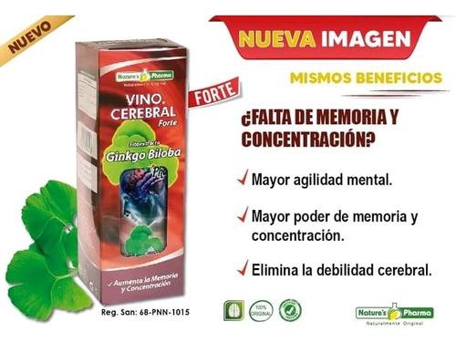 Vino Cerebral Pharma - Unidad a $19000