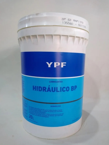 Aceite Hidraulico Bp68 Ypf Balde De 20 Litros