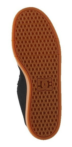 Zapatillas Dc Shoes Modelo Crisis Tx Negro Marron Lona