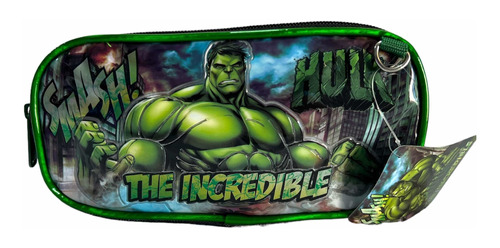 Cartucheras Hulk Canoplas Increibles Marvel + Calidad Lo++
