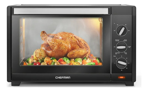 Horno De Convección Y Tostador Chefman 45 L Negro Negro