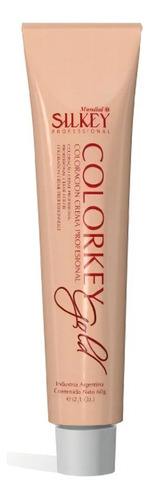  Coloración Crema Colorkey Gold - Silkey 60g Tono 5-74